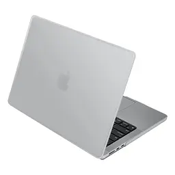 Чохол-накладка для MacBook Air 15,3 M5/M4/M3/M2, прозорий, Air Shell, пластиковий захисний аксесуар для ноутбука, протиударний, з вентиляцією та доступом до портів, ArmorStandart (ARM70398)