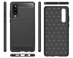 Чохол Primo Carbon Fiber Series для Huawei P30 Black - мініатюра 3