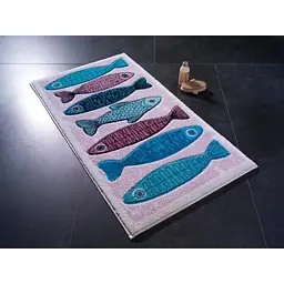 Килимок для ванної Confetti Fishy Pembe 50 x 57