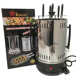 Домашня електрична шашличниця Domotec MS-7781 1000 Вт - мініатюра 6