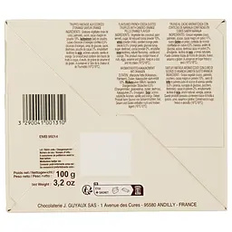 Цукерки Guyaux chocolatier Трюфелі апельсин 100 г (524117) - мініатюра 2