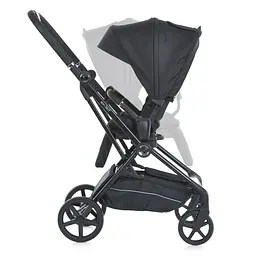 Коляска дитяча прогулянкова SPIN 360 ME 1138 Black - мініатюра 9