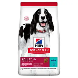 Сухий корм Hill’s SP Adult Medium Breed для дорослих собак середніх порід з тунцем і рисом 12 кг