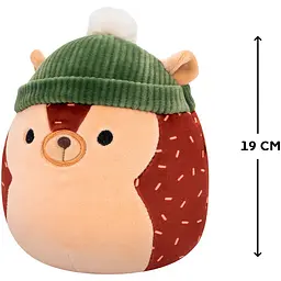 М'яка іграшка Squishmallows Їжак Ганс 19 см коричнева (SQHV00031) - мініатюра 7