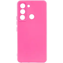 Чохол Silicone Cover Lakshmi Full Camera (AAA) для TECNO Pop 5 LTE Рожевий / Barbie pink
