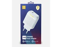 Мережевий зарядний пристрій Luxe Cube Dynamic 18 W White (1USBx3A) (4446689880643) - мініатюра 2