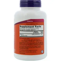 Вітамін С Кристали Now Foods Vitamin C Crystals 227 г - мініатюра 2