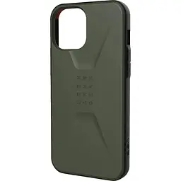 Оригінальний протиударний чохол UAG Civilian для iPhone 12 Pro Max (6.7") Olive 11236D127272 - мініатюра 10