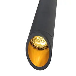 Люстра підвісна Brille тубус GU10 50W BK (AL-701S/1) - мініатюра 9