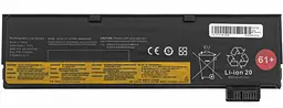 Акумулятор Lenovo 01AV425 (ThinkPad T470, T480, T570, T580 series) 10.8V 4400 mAh 48Wh Black (SB10K97580)
