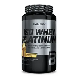 Сироватковий ізолят BioTech Iso Whey Platinum, 908 грам - Кокос-манго