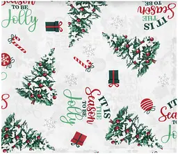 Скатертина Christmas Tree 120х140см 100% поліестер зелений ARDESTO pbe0050351