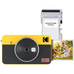 Фотокамера моментального друку Kodak Mini Shot 2 Retro Yellow (C210RY) [169208] - мініатюра 7