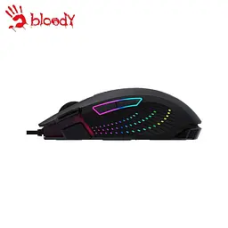 Миша Bloody J90s Black (J90s Bloody (Black)) - мініатюра 3
