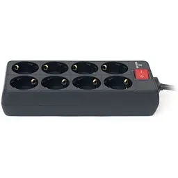 Мережевий фільтр живлення REAL-EL RS-8 Protect 5m, black (EL122300024) - мініатюра 5
