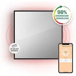 Інфрачервоний обігрівач дзеркало Klarstein La Palma Smart 500 Вт (10039827)