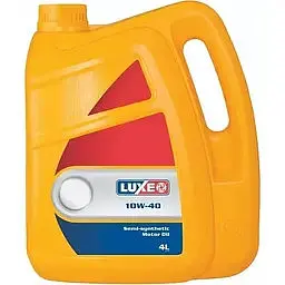 Олива моторна Luxe 10W40 SG/CF н/синт. 4 л