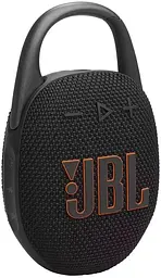 Портативна акустика JBL Clip 5 із кліпсою бездротова чорна (JBLCLIP5BLK) - мініатюра 2