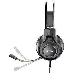 Ігрові навушники з мікрофоном Hoco W106 Tiger Gaming Headset дротові, з наголов'ям Чорні - мініатюра 5