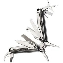 Мультиінструмент Leatherman Charge TTI plus синтетичний чохол Silver - мініатюра 2