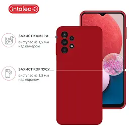 Чохол до мобільного телефона Intaleo SoftShell Samsung Galaxy A13 4G Red (1283126557897) - мініатюра 3