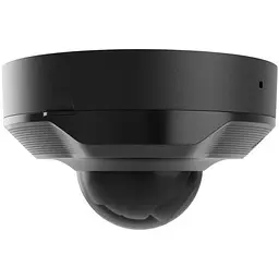 IP-камера Ajax дротова DomeCam Mini, 8мп, 4мм, Poe, True WDR, IP 65, ІЧ 30м, аудіо, кут огляду 75°до 85°, міні купольна, чорна - мініатюра 6