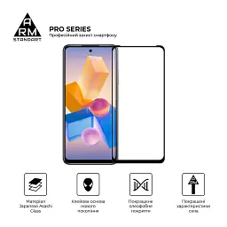 Скло захисне Armorstandart Pro Infinix HOT 40i Black (ARM73827) - мініатюра 2