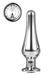 Анальна пробка Gleaming Love Pleasure Plug S 9 см (срібляста)