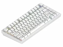 Клавіатура Dark Project ALU81 Terra Nova ENG/UA White (DPKB_NOVA_81_ANSI_WHITE_UA) - мініатюра 4