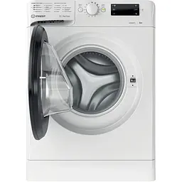 Пральна машина Indesit фронтальна, 6кг, 1000, A+++, 43см, дисплей, чорний люк, білий (OMTWSE61051WKUA) - мініатюра 10