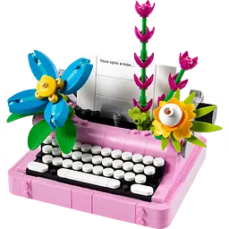 Конструктор LEGO Creator Друкарська машинка з квітами 363 деталі (31169) - мініатюра 2
