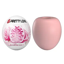 Мастурбатор яйце Pretty Love Pleasure Egg I рожевий - мініатюра 5