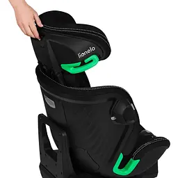 Автокрісло Lionelo Harmony I-size Black Carbon Bamboo чорне - мініатюра 12