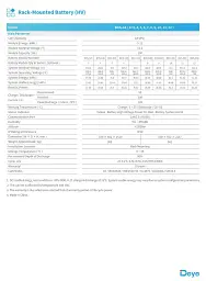 Акумулятор Deye BOS-GM5.1 5,12 кВт·год LiFePO4 для гібридних та автономних сонячних електростанцій - мініатюра 2