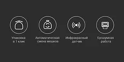 Розумний кошик для сміття Xiaomi TOWNEW T3 білий - мініатюра 8