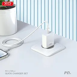 Зарядний пристрій XO L126 20W USB-C PD White (L126_White) - мініатюра 2