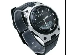Годинники наручні чоловічі чорні кварцові оригінальні Японія Casio Collection AW-80-1AVES - мініатюра 3