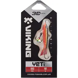 Балансир Viking Fishing Yeti Ice Jig 50mm 12.0g #10 Golden Dark - мініатюра 2