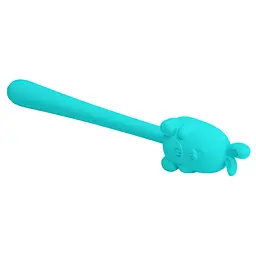Вібратор Pretty Love Cute Bunny Turquoise, 7 vibration functions - мініатюра 7