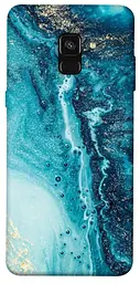 Чохол Demsky Блакитна фарба для Samsung A530 Galaxy A8 (2018)