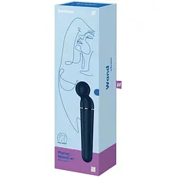Вібромасажер Satisfyer Planet Wand-er Blue/RoseGold - мініатюра 6