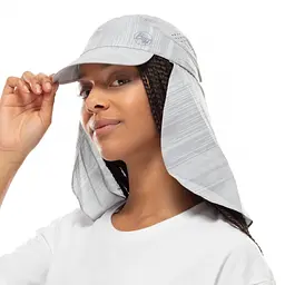 Кепка Buff Pack Sakhara Cap Grevers L/XL Light Grey (1033-BU 125340.933.30.00) - мініатюра 4