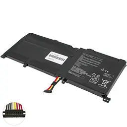 Акумулятор Asus C41N1524 (ROG G501VW, UX501JW, UX501VW) 15.2V 60Wh Black - мініатюра 2