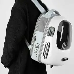 Рюкзак для перенесення Petkit Breezy2 Smart Cat Carrier White (P7704-W) [85166] - мініатюра 5