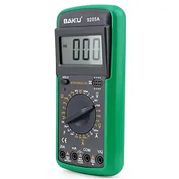 Мультиметр цифровий Baku BK-9205В з функцією автовідключення (струм до 20А) (W) (о) - мініатюра 1