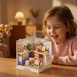 Конструктор-румбокс Крамниця подарунків Mini House 8037-MH серії Інтер'єр Міні - мініатюра 7