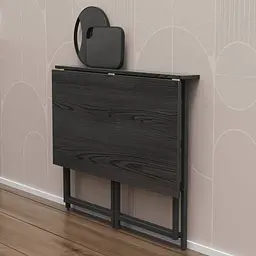Розкладний стіл Моріс Ferrum-decor 750x1000x600 Чорний метал ДСП Сосна Кембра 16 мм (FRD-104671) - мініатюра 2