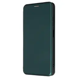 Чехол-книжка для ZTE Blade A55 4G/A35 4G, G-Case, зеленый, кожаный чехол-книжка из экокожи (PU) и TPU, с магнитом, с подставкой и вместительным кардхолдером, противоударный, защита всего корпуса, ArmorStandart (ARM81522)