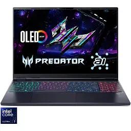 Ноутбук Acer Predator Helios Neo 16S AI PHN16S-71-77YM Ultra 7 255HX la 52GHz,16'',32GB DDR5,1TB