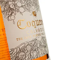 Кальвадос Coquerel Bourbon Finish 4 yo 41% 0.7 л у подарунковій упаковці - мініатюра 3